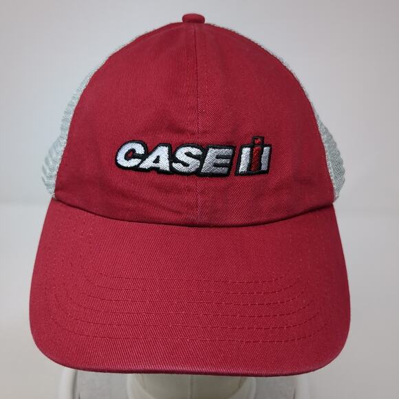 Case IH Slideback Mesh Back Trucker Hat Red One Size Outdoor Continental - Picture 2 of 9
